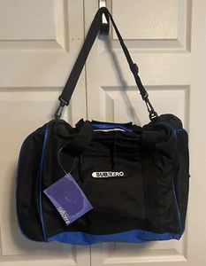 New With Tag SubZero Black With Blue Athletic Duffle Sports Bag Travel Bag - Picture 1 of 9