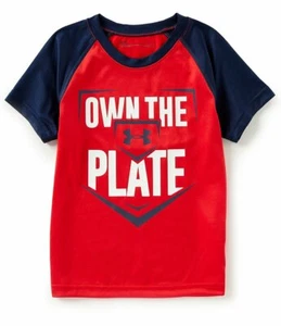 Camisa de béisbol Under Armour Own The Plate nueva con etiquetas niño 4 cambios de color al sol - Imagen 1 de 1