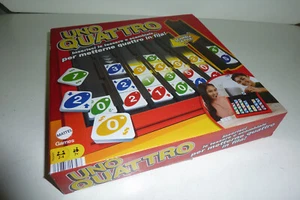 UNO Quattro - Von Mattel - Italienische Ausgabe - Vollständig - Sehr guter Zust. - Bild 1 von 14