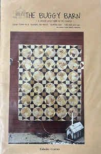 The Buggy Barn Kaleido-Crazies Pieced Quilt Pattern 64"x76" - Picture 1 of 2