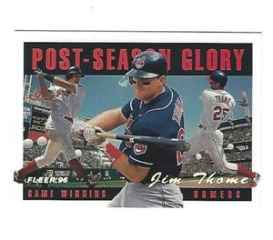 1996 Fleer Postseason Glory 5 card set. 6 extras of set included. - Picture 1 of 12