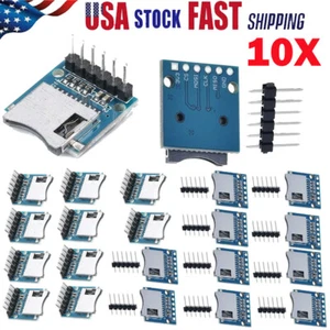 10X TF Micro SD Card Module Mini SD Memory Modules For Arduino AVR SPI USA - Picture 1 of 12