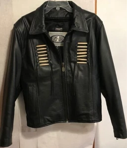 Womens Leather Thinsulate Jacket, Size 14(Size runs small)Great Condition!! - Picture 1 of 3