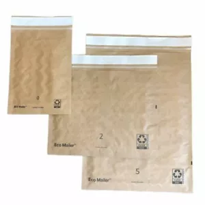 100% Recyclable Padded Mailer Combo 10ea: 7x9 12x9 12x15 Eco Friendly Envelopes - Picture 1 of 3