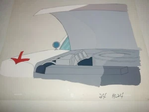 ghostbusters animation cel production used ecto 1 - Picture 1 of 2
