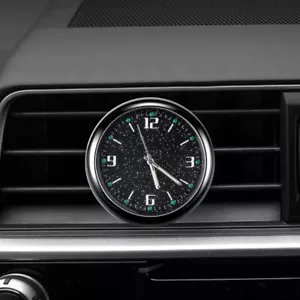 Luminous Car Stick-On Digital Watch Clock Mechanics Quartz Clocks Accessory - Foto 1 di 8