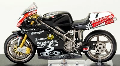 Ducati 998R Pierfrancesco Chili 2002 Scala 1:24 Numero 7 Modellino Superbike SBK - Immagine 1 di 4