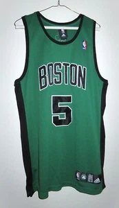 Authentic Adidas Boston Celtics Kevin Garnett Green Black Alternate Jersey M 40 - Picture 1 of 5
