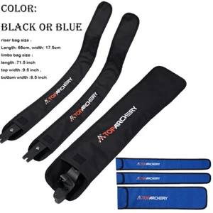 Toparchery Bow Riser Bag & Bow Limbs Bag for Takedown Recurve Case Protected Bag - Picture 1 of 18