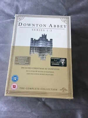 Downton Abbey - Series 1-3 - Complete (DVD, 2012, 11-Disc Set, Box Set) - Image 1 of 3