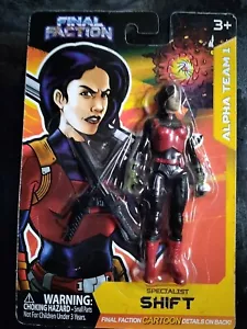 Final Faction Alpha Team 1 Specialist Shift 3-3/4" Action Figure: New & Sealed - Picture 1 of 3