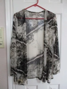 CHICO'S EASY WEAR OFFENE LEICHTE JACKE GRÖSSE CHICO'S 2 (12-14) - Bild 1 von 6