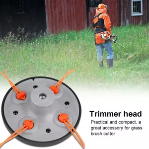 4 Line Bump Speed Feed String Trimmer Head Gasoline Mower Brush Cutter NEW - Picture 1 of 9