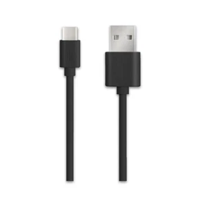 Black Type-C Connector Data SYNC Charge 6 Ft long Charging Cable Round Cord Wire - Picture 1 of 3