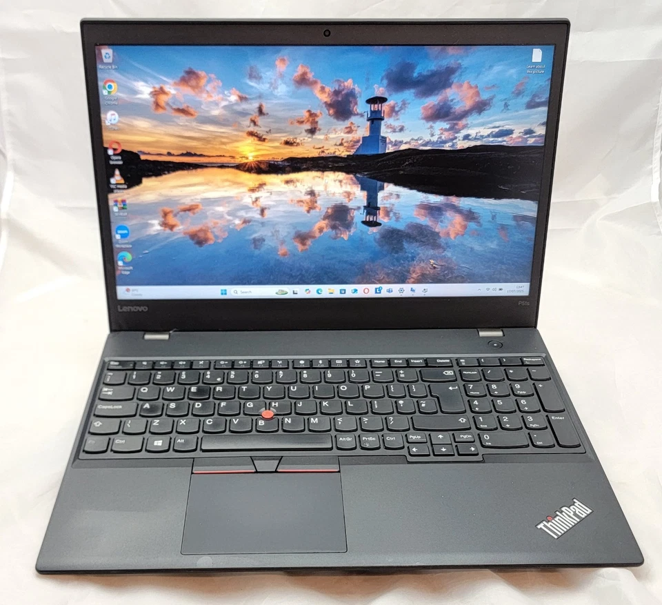 Lenovo P51s i7 7th Gen - 256GB SSD - 16GB RAM - FHD 15.6" Nvidia Quadro - Win 11 - Image 1 of 4