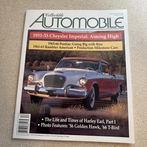 Collectible Automobile Magazine Dec /2005 / 1956 Studebaker golden Hawk - Imagen 1 de 12
