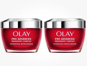NUEVO Olay Pro Advanced Regenerist Complex Paquete de 2 Hidratantes 1.7 Fl Oz - Imagen 1 de 5