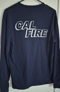Cal Fire LONG SLEEVE T Shirt fire department M Medium - Picture 1 of 4