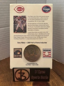 TONY PEREZ 2000 Hall of Fame Inductee Commemorative Coin Reds A0622 - Picture 1 of 4