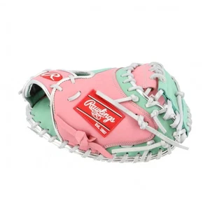 Guante Catcher Rawlings Japón Rosa Como Nuevo 33 2025 HOH Corazón de la Piel Derecha Derecha Derecha Derecha Derecha Derecha - Imagen 1 de 7