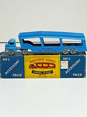 Matchbox Accessory Pack No. 2 Bedford Car Transporter Truck with Original Box - Image 1 of 4
