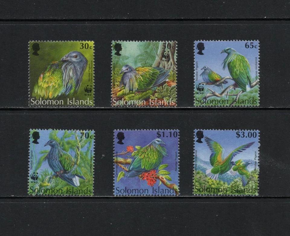 S8171 Islas Salomón 1993 aves 6v.   MNH Foto 1 de 1