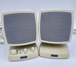 Altec Lansing ACS340 Multimedia Computer Wired 3.5mm Speaker System Tested Works - Picture 1 of 8