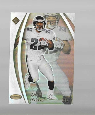 1998 Edge Masters Duce Staley Card #129 Serial # 10/10 EAGLES - Image 1 of 2