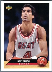 1992-93 Upper Deck McDonald's Miami Heat Rony Seikaly #P23 - Picture 1 of 2