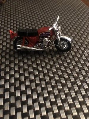 Caja de cerillas superrápida No. en muy buena condición 18 Rojo Hondarora Moto Lesney Vintage 1974 Bonito Foto 1 de 4