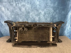 EXPEDITION 18-21 RADIATOR CONDENSER COOLING FAN & CORE SUPPORT FRONT CLIP OEM - Picture 1 of 16