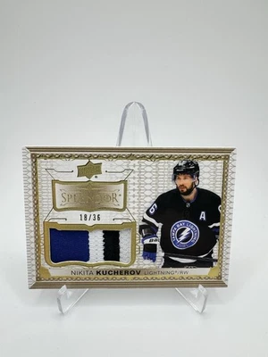 2023-24 Upper Deck Splendor Nikita Kucherov Patch /36! - Image 1 of 2