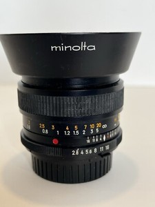 Minolta MC Minolta Celtic 28MM 1:2.8 Lens for Minolta MC Mount 35MM SLR Camera