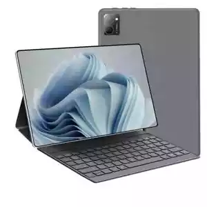 New 10.1" Android 12 8GB 256GB Tablet, Wifi 5G 4G SIM Keyboard Included - Picture 1 of 14