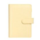 Portable Binder Budget Kit Leather Journal Notebook A6 Binder Notepad Refillable