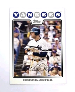 2008 Topps Derek Jeter #NYY14 - Picture 1 of 2