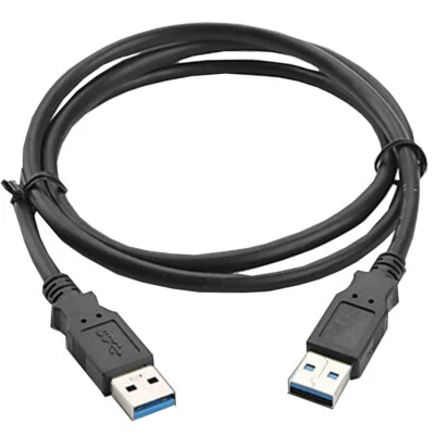 Cavo prolunga USB 3.0 Maschio 1,8 metri super speed per pc M/M alta velocità  - Immagine 1 di 2
