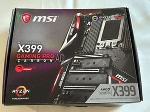 MSI X399 GAMING PRO CARBON AC AMD SOCKET TR4 PER THREADRIPPER SERIE 1/2 - Foto 1 di 13