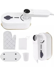 Steamer Iron for Clothes Travel Mini, 8 Steam & Iron Modes Portable Handheld Gar - Picture 1 of 8