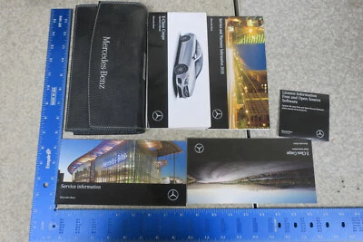 Mercedes Benz E300 E400 cupé manual del propietario 2018 juego de libros 18 envío gratuito OM886 Foto 1 de 2