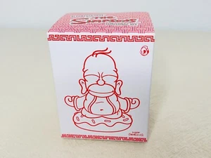 Kidrobot. x The Simpsons Homer Buddha 3" Figurine Unopened - Picture 1 of 5