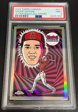 Shohei Ohtani 2023 Topps Chrome #UV-1 Ultraviolet All-Stars Angels - Mint PSA 9