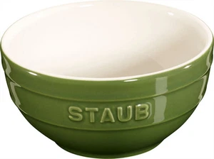 Staub Keramik 6 er Set Schale Schüssel Desertschale klein basilikumgrün 12 cm - Picture 1 of 1