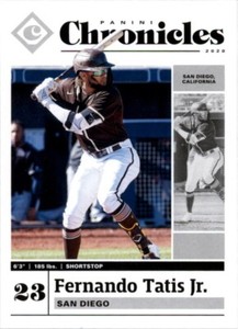 2020 PANINI CHRONICLES #10 FERNANDO TATIS JR.