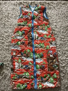 VTG Baby Sleep Sack Sleeping Bag Bunting Stroller Blanket Nursery Rhyme Zip Up - Picture 1 of 12