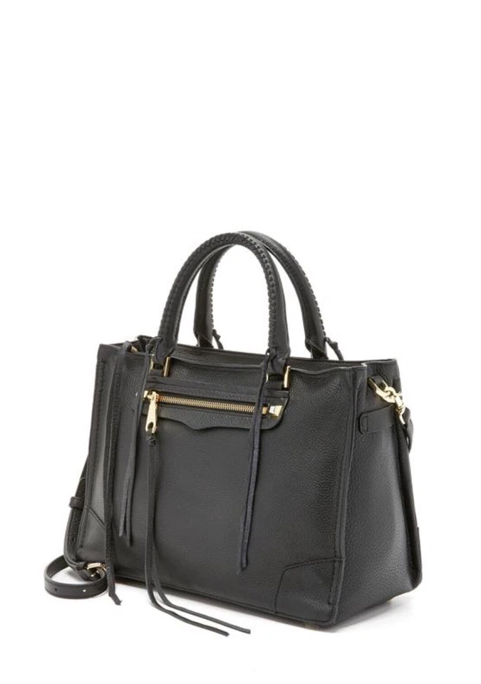 Hs16ipbs31 Rebecca Minkoff Gold-tone Hardware Regan Satchel Tote 12318