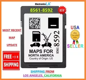 🔥SD Card Navigation For Chevrolet/GMC/Cadillac/Buick/GM GPS 8561 8592 2019-2022 - Picture 1 of 2
