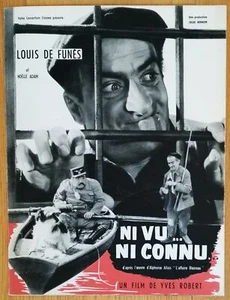 LOUIS DE FUNES ni vu ni connu synopsis / dossier presse cinema originale - Picture 1 of 4
