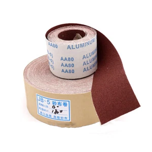 Sanding 80-600 Grit Cloth Roll Metal Polishing Sandcloth Rolls Buffing Sandpaper - Picture 1 of 4