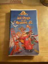 All Dogs Go To Heaven 2 VHS NWT